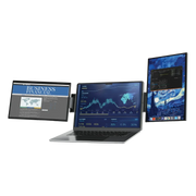 Powerology Skyfold 14 Dual Display Laptop Monitor Black