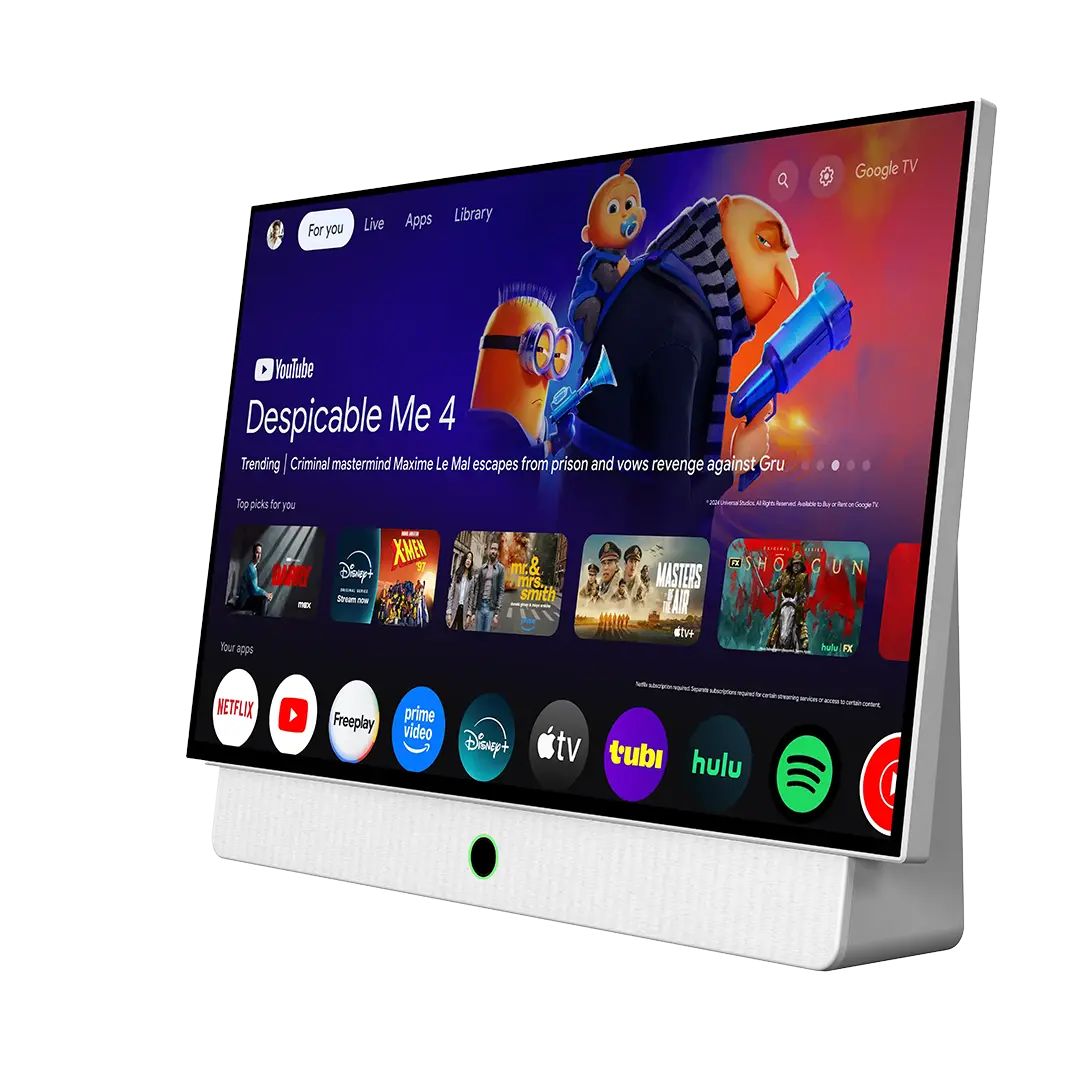 Powerology Portable FHD Smart TV White