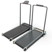 Powerology 2 in 1 Foldable Treadmill with Massage Pad Black