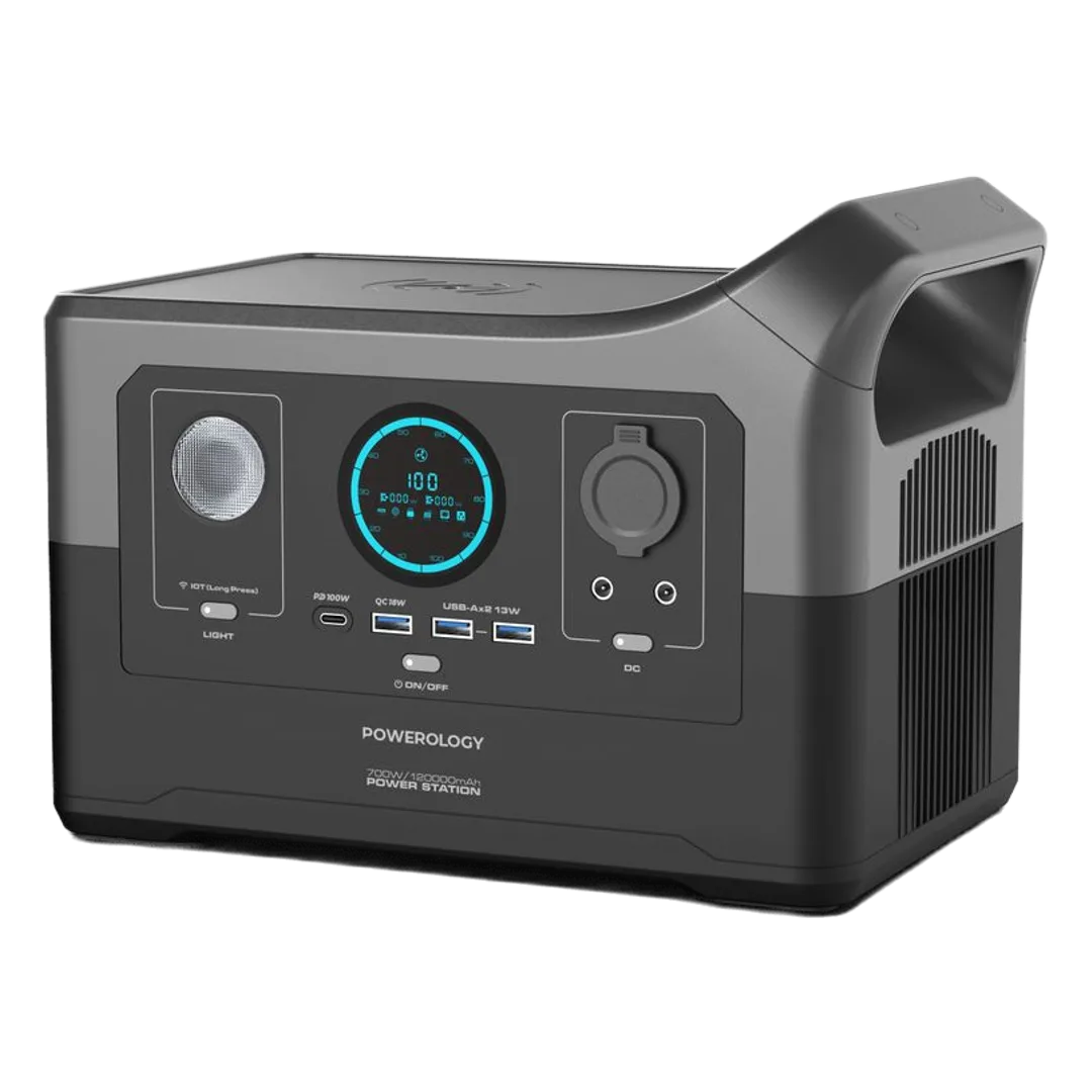 Bk Powerology Portable Power Generator Fast Charging with App 120000mAh 700w
