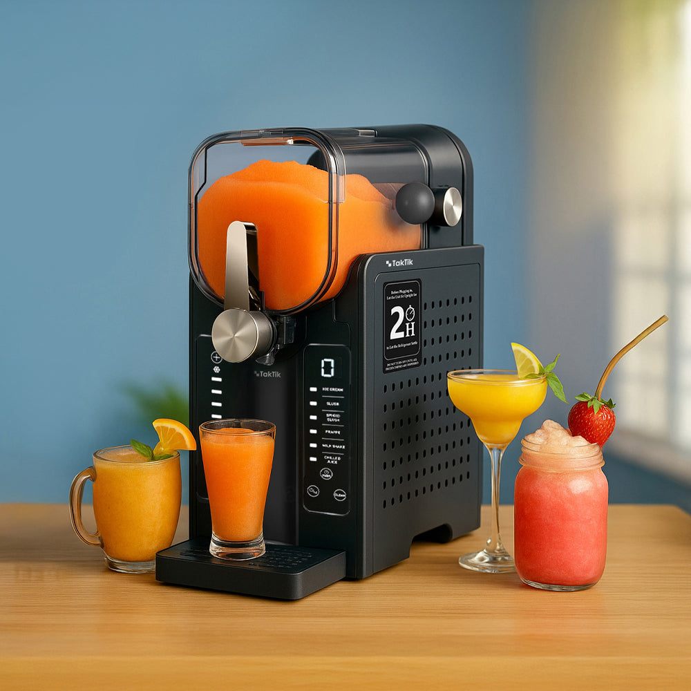 Taktik Slush Machine and Home Ice Cream Maker 1.6 Liter