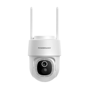 Powerolgoy Built in Solar Pan Tilt Outdoor Camera White