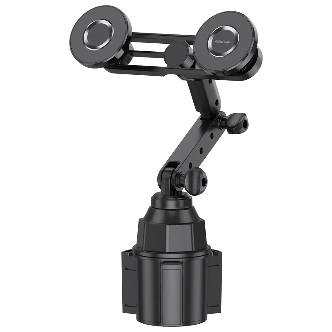 Green Lion Duo Magflex Cup Holder Mount Black