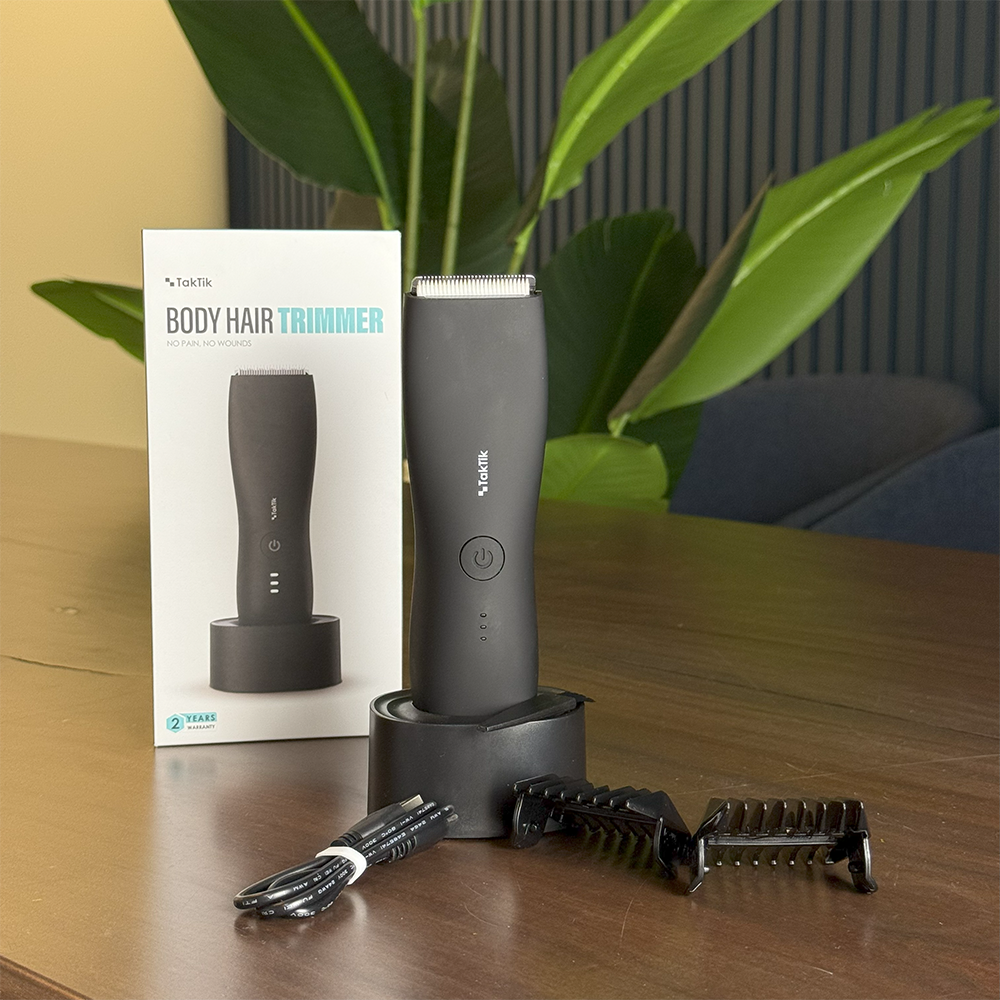 ماكينة حلاقة للمناطق الحساسة للرجال تكتك 800 مللي أمبير Taktik Body Hair Trimmer