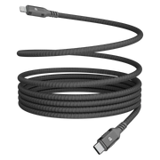 Powerology Malinka Weave Magnetic USB C to Lightning 1 2m Cable PD 30w Gray