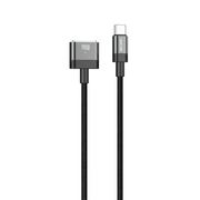 Green Lion USB C to MagSafe 3 Magnetic Charging Cable Black