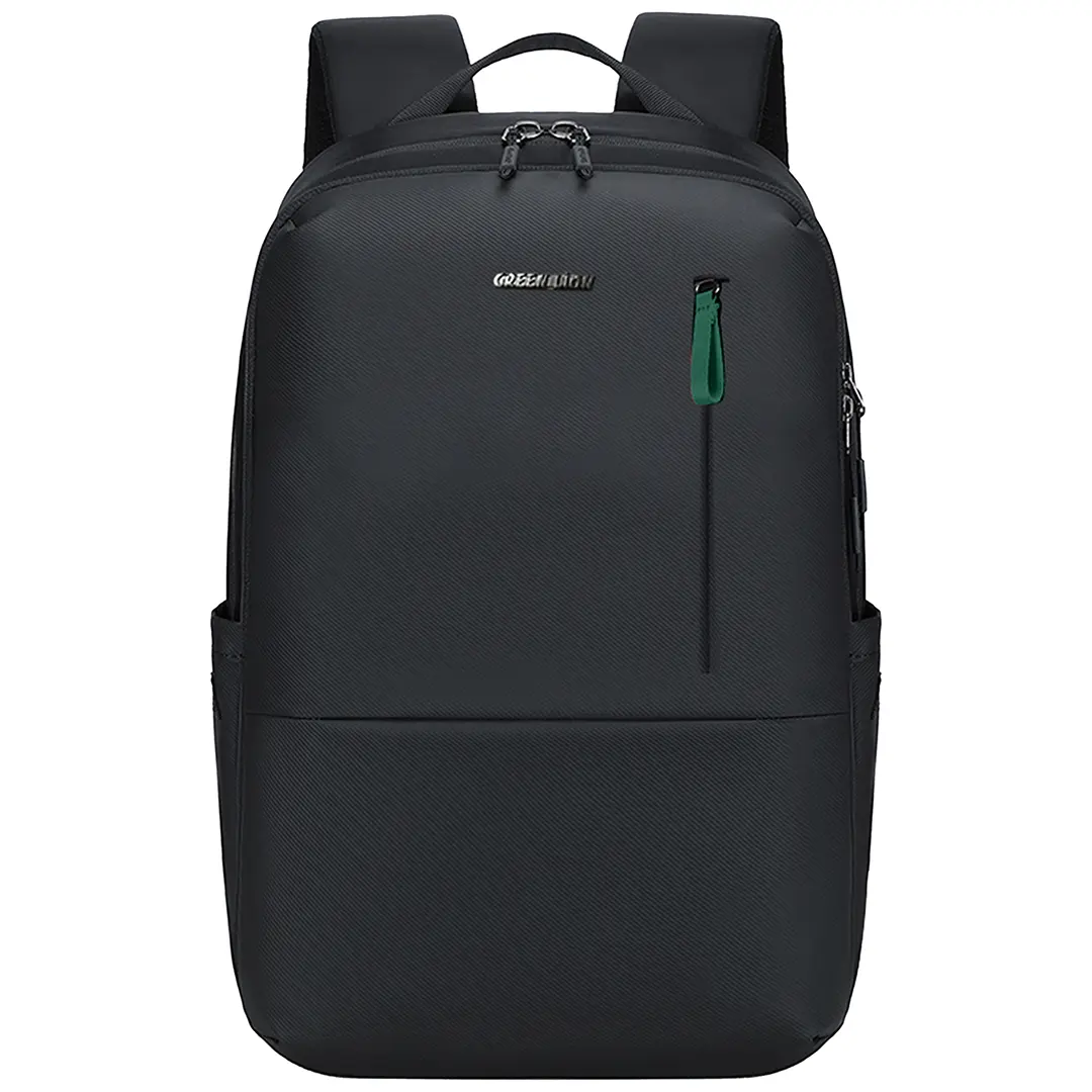 Green Lion Smithfield Laptop Backpack Black
