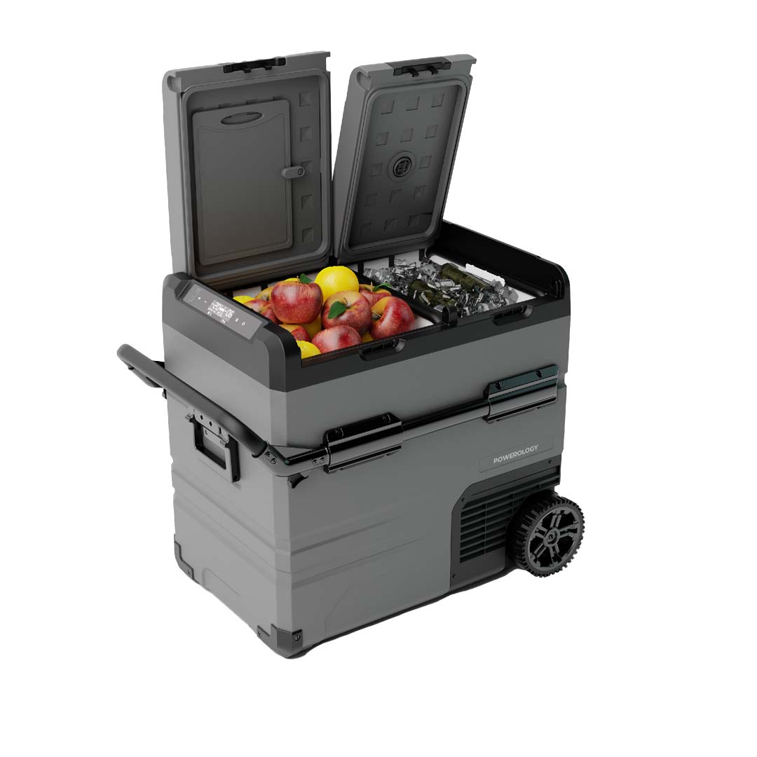Powerology Smart Fridge Freezer with Independent Dual Compartment