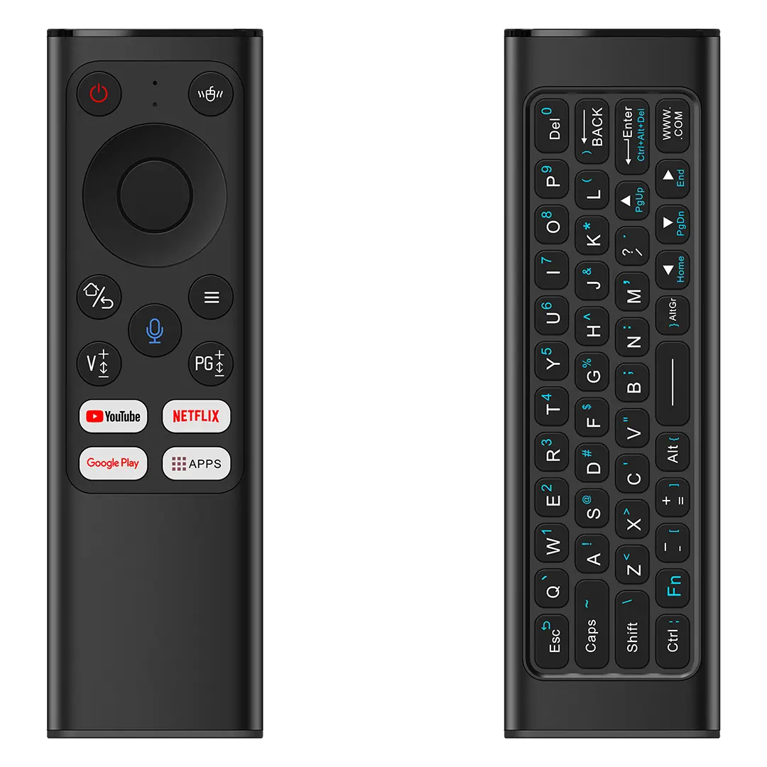 Green Lion Wireless Remote Prowith Keyboardand Mouse - Black