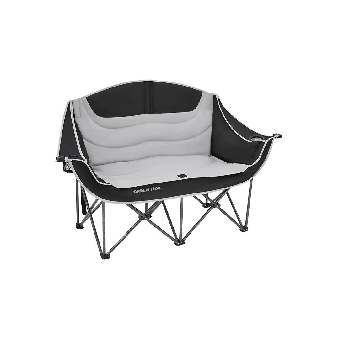 Green Lion Double Camping Chair Beige