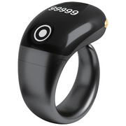 Green Lion Smart Zikr Ring with OLED Display Black
