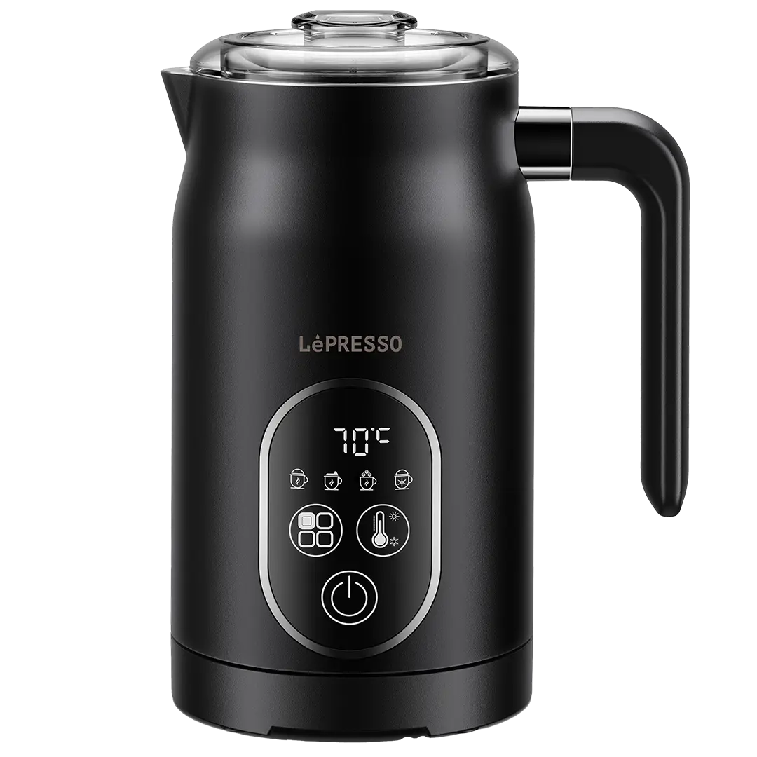 LePresso Four Froth Milk Frother Black