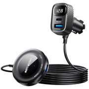 Green Lion 5 in 1 Multiport Car Charger Kit Black