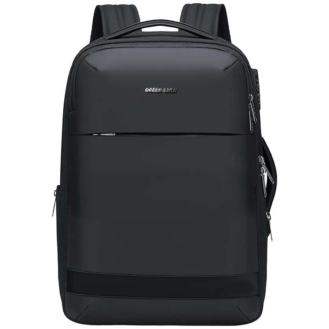 Green Lion Chelsea Travel Backpack Black