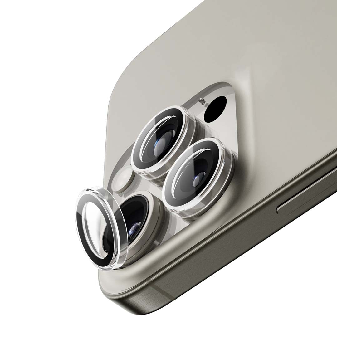 Green Lion Trio Camera Lens for Iphone 16 Pro Pro Max Clear