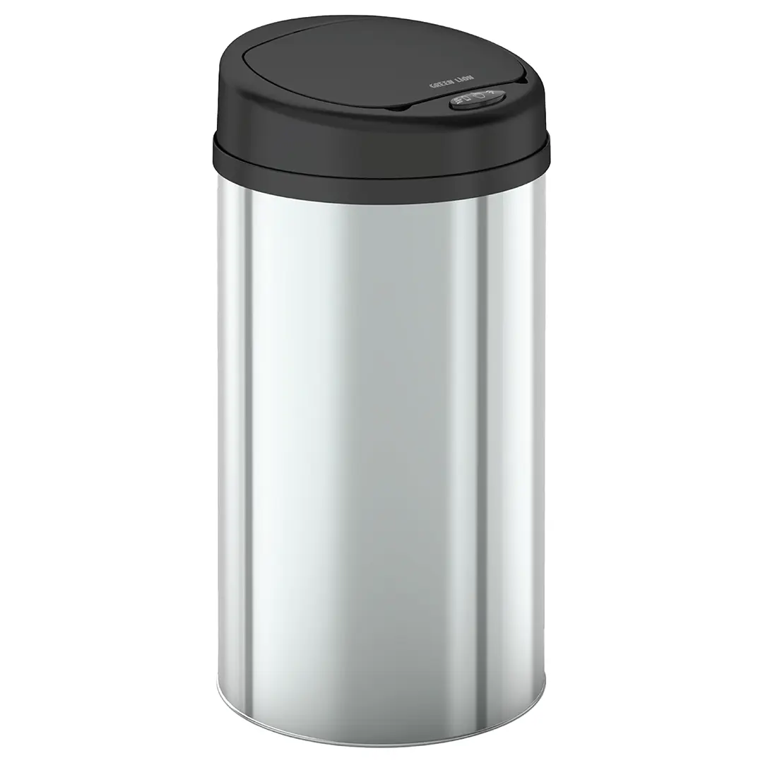 Green Lion Smart Trash Bin 15 LStainless Steel - Silver