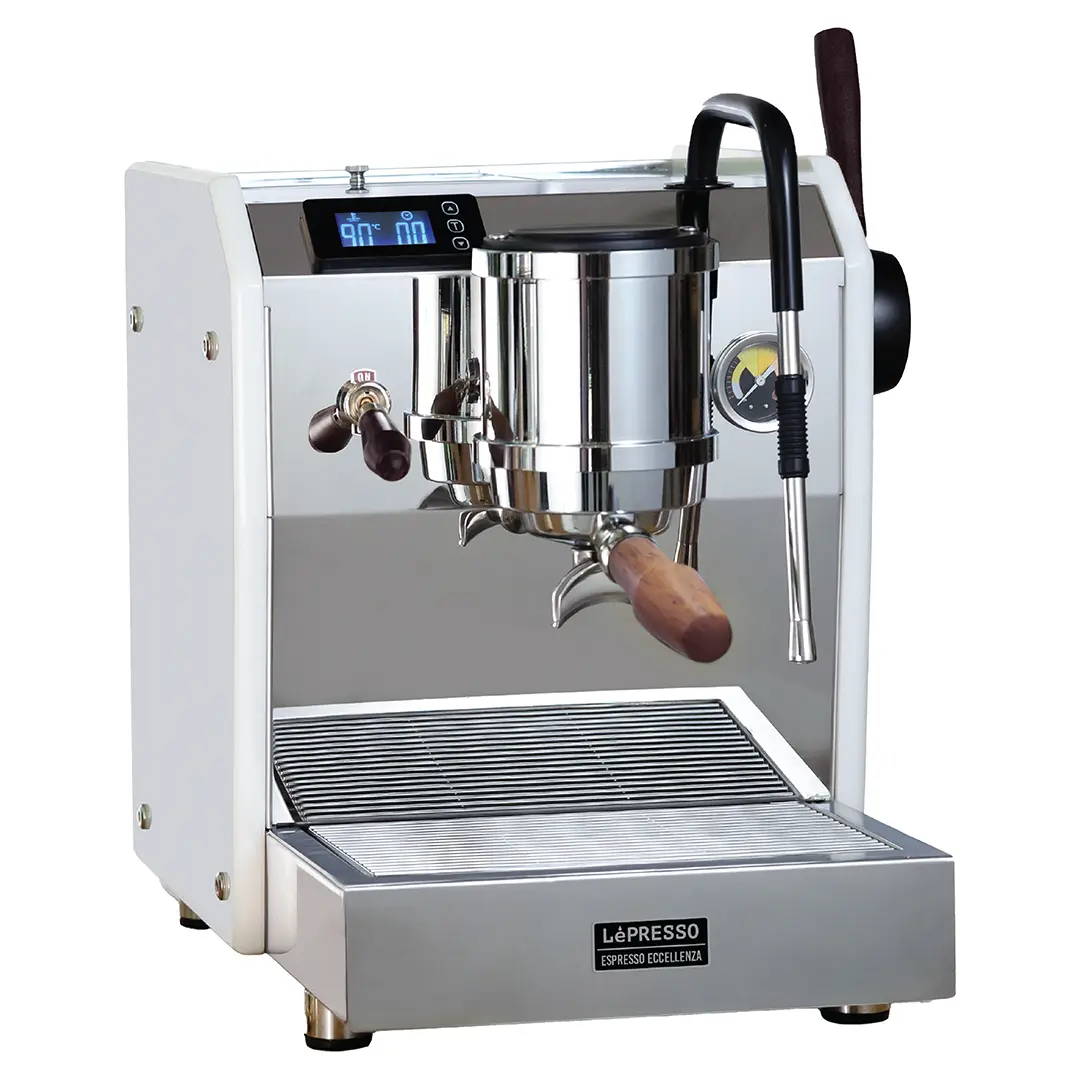 LePresso Espresso Eccellenza Commercial Coffee Machine with Motion Sensor White