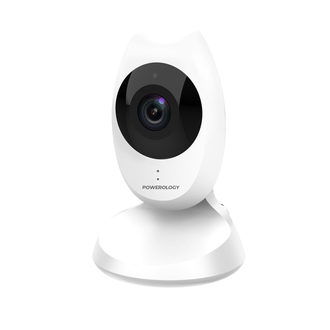Powerology 4 3 HD LCD Display Vga Camera Baby Monitor White