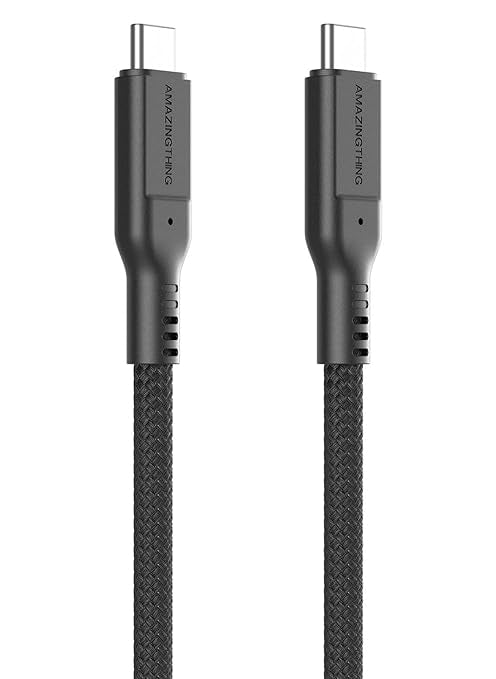 كابل يو اس بي 240 واط 1.2 متر من أمازينغ ثينغ Amazingthing Thunder Pro Usb-C To Usb-C 5.0A 240W Gen2 1.2M Cable