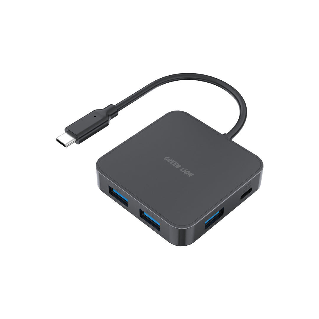 Green Lion Ghb 7 7 in 1 USB C Hub Black