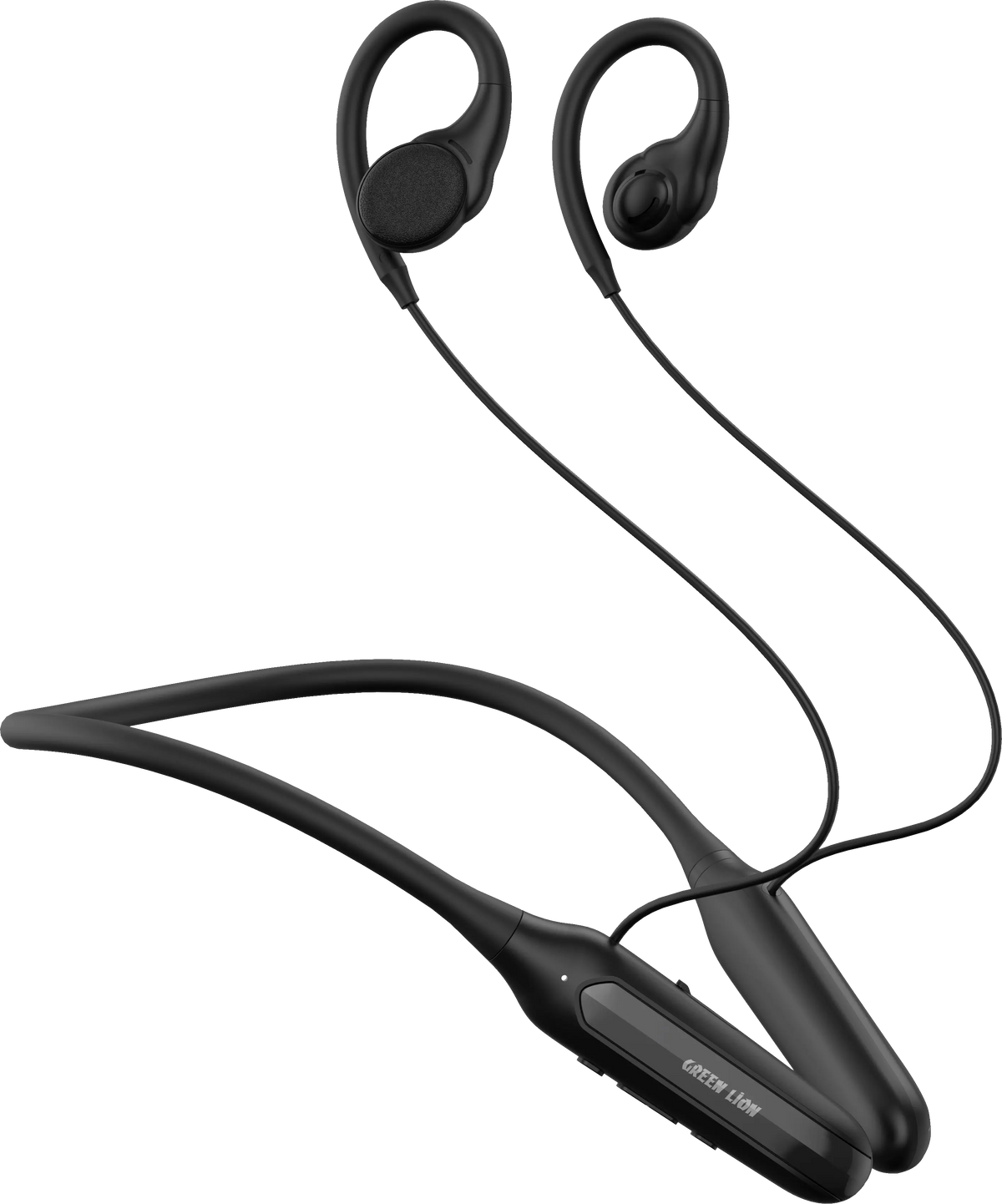 Green Lion Spirit Open Ear Neckband Black