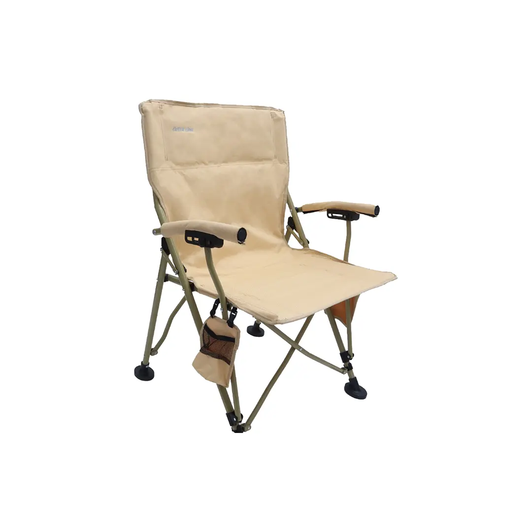Green Lion Outdoor Camping Chair with Carrying Bag Desert Sand