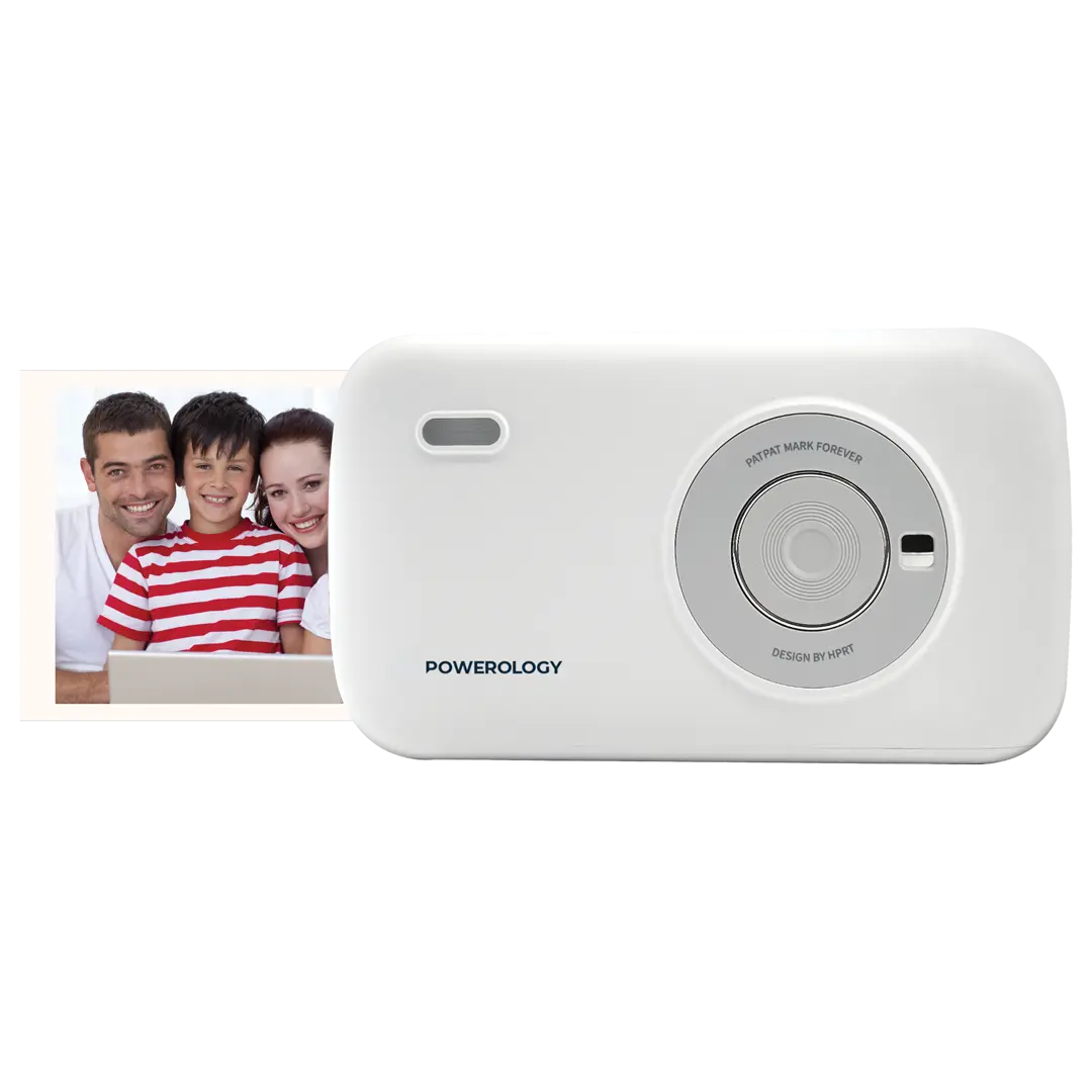 Powerology Instant Print 2 2x3 4 Cartridge White