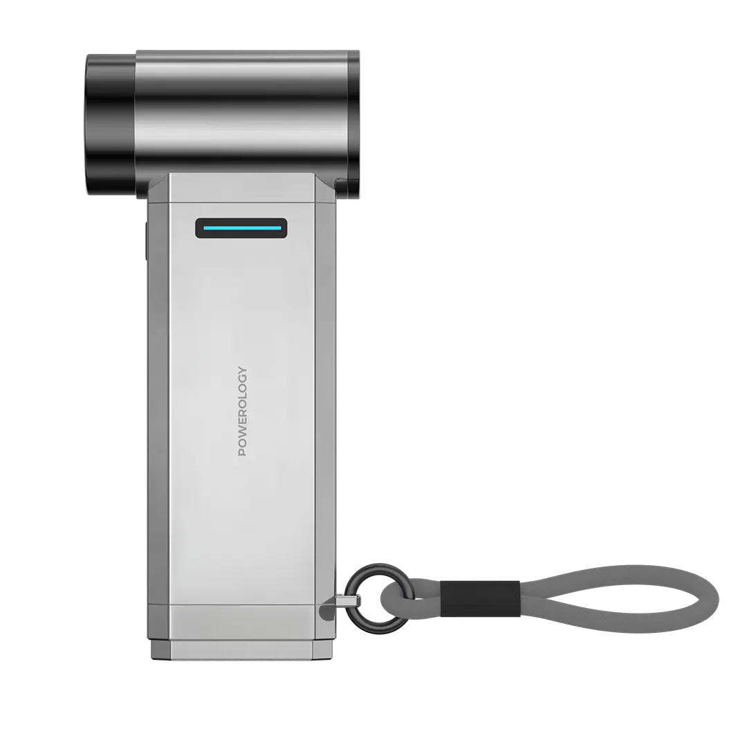 Powerology Turbo Jet Fan Vacuum Silver