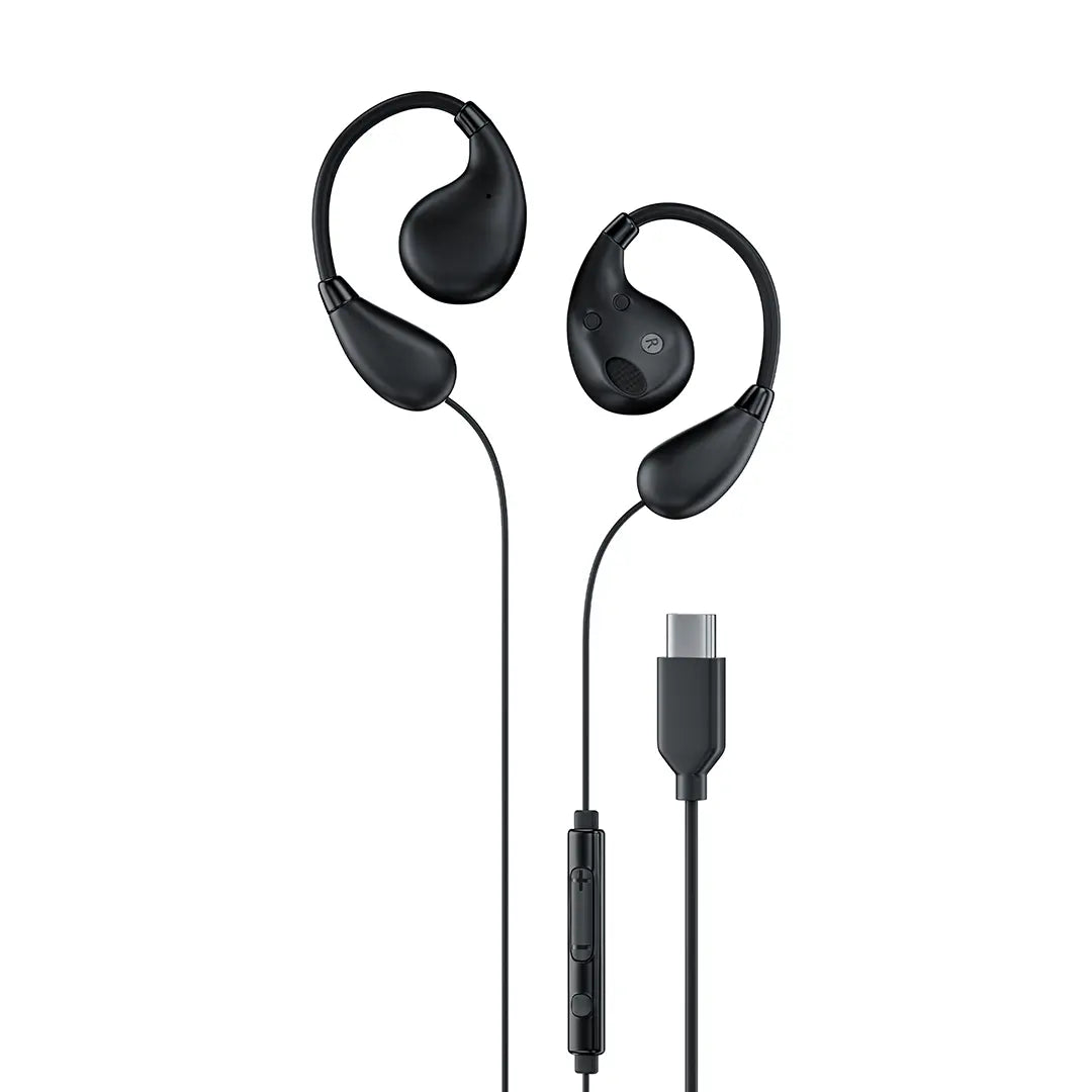 Green Lion Milan Wired Earphones Black