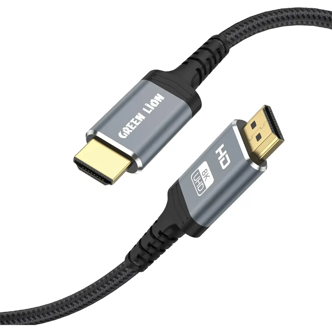 Green Lion 8k Hdmi to Hdmi Cable with 48gbps Bandwidth 3m Length Black