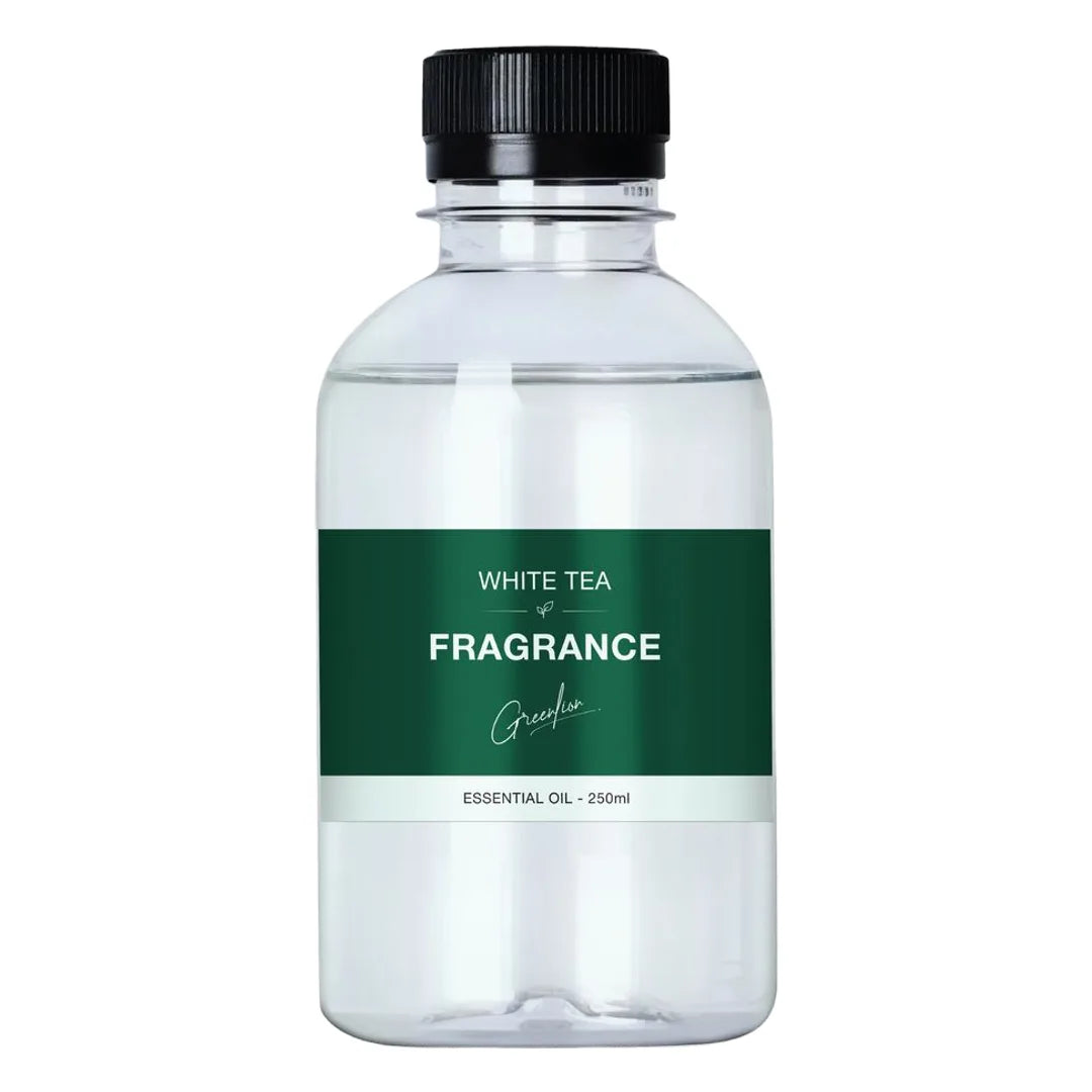 Green Lion Fragrance Oil White Tea Refill for Diffusers Clear