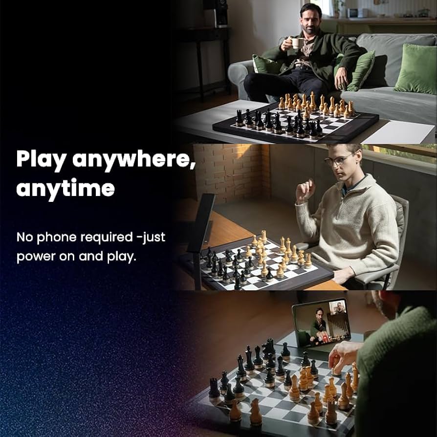 Chessnut smart chessboard with wooden pieces Chessnut Move Advanced Robotic Chessboard