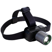 Green Lion Beam Light Rechargeable Headlamp Black