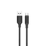 Green Lion USB A to Micro Pvc Cable 2m Black
