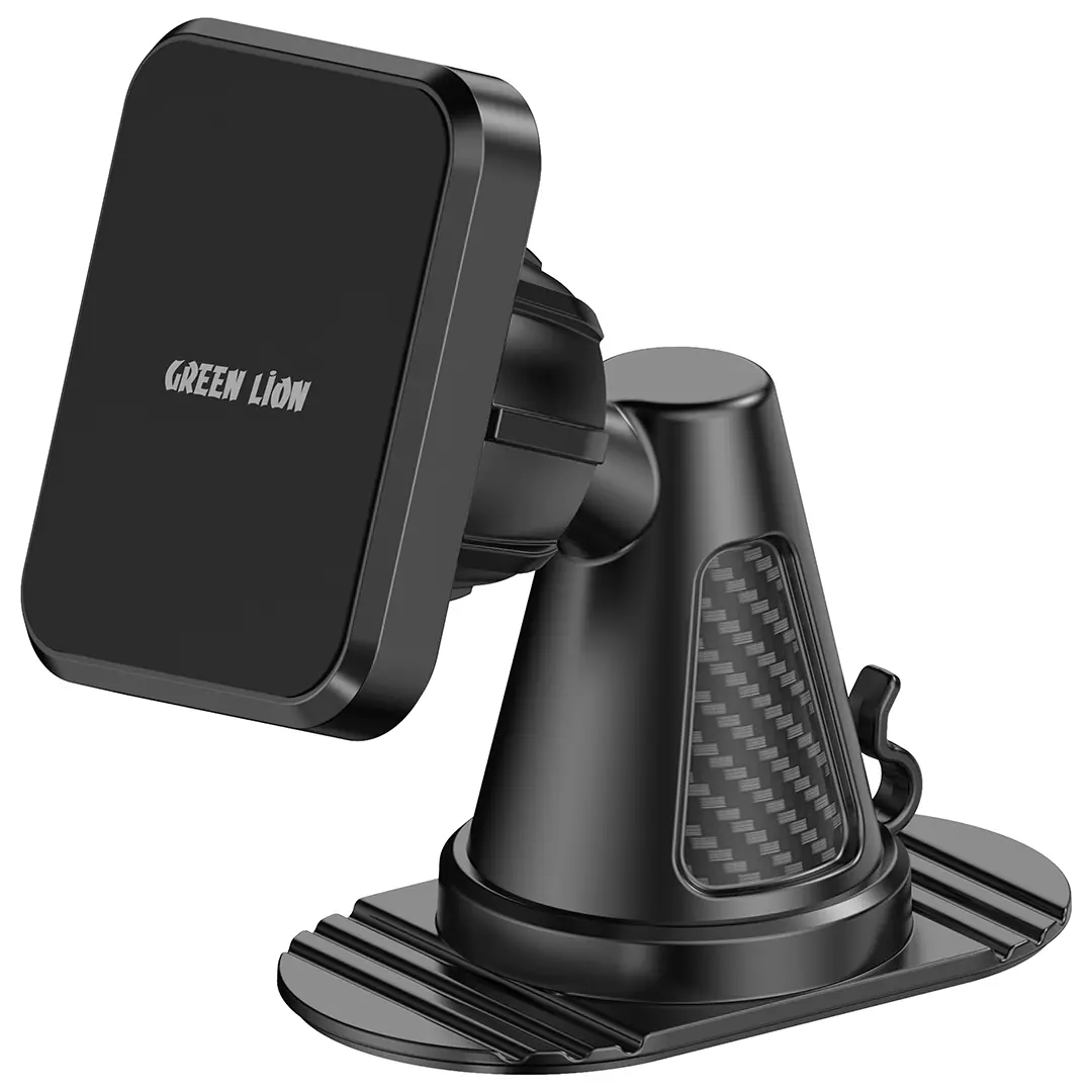 Green Lion Dash Force Magnetic Car Holder Black