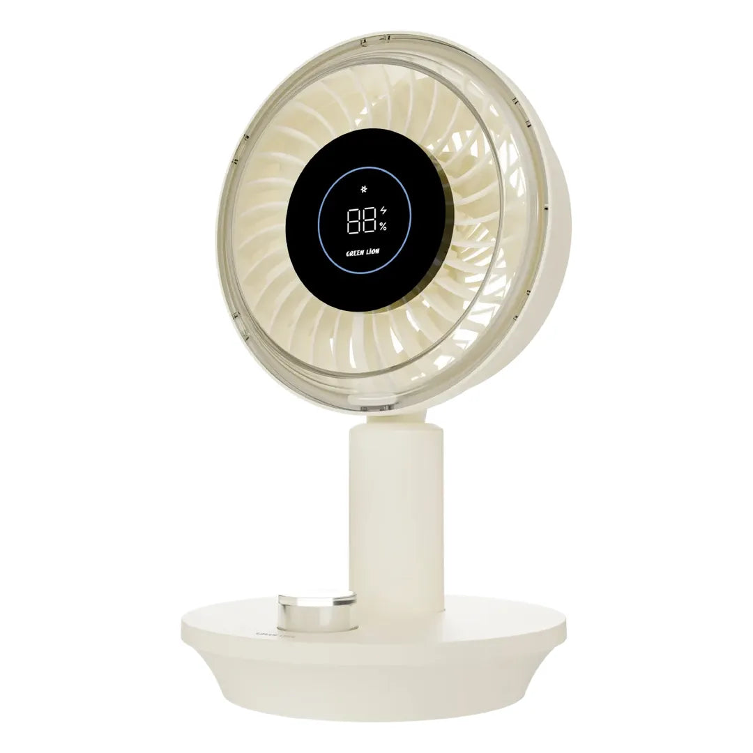 Green Lion Viora Air Desktop Fan - White