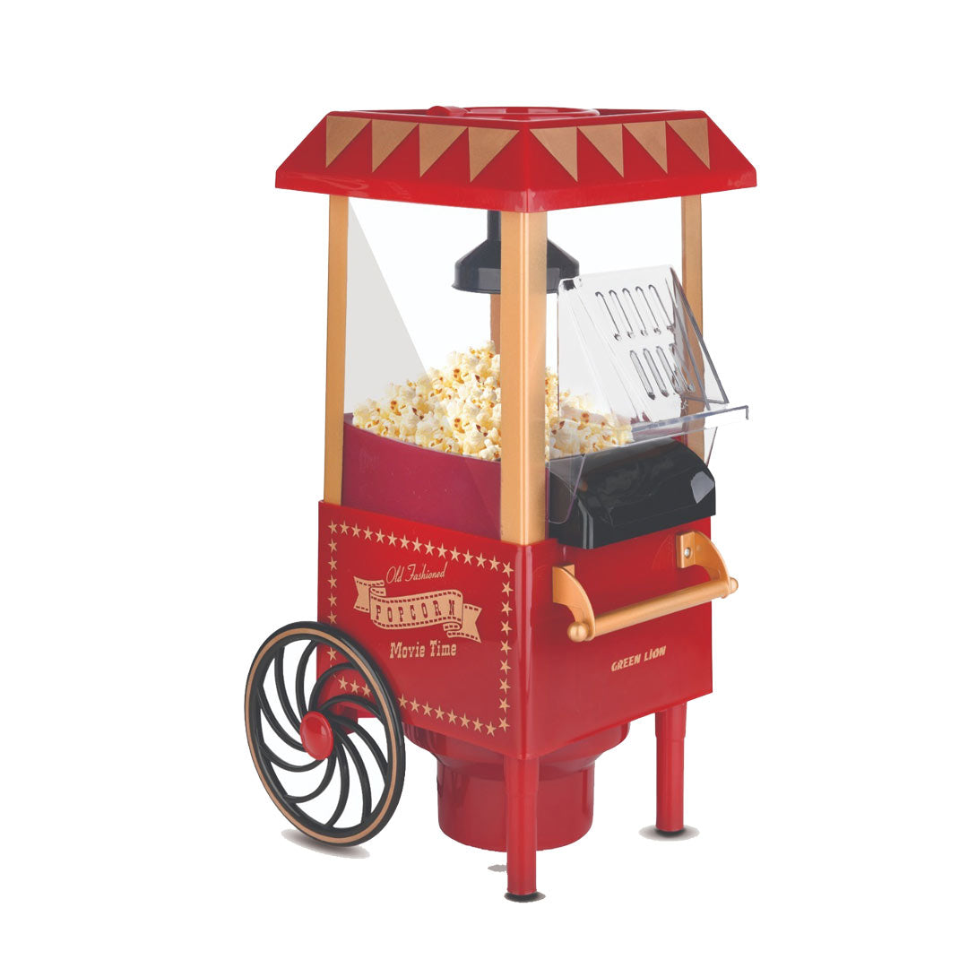 Green Lion Vintage Popcorn Maker - Red