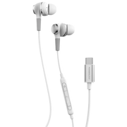 Powerology Type C Stereo Earphones White