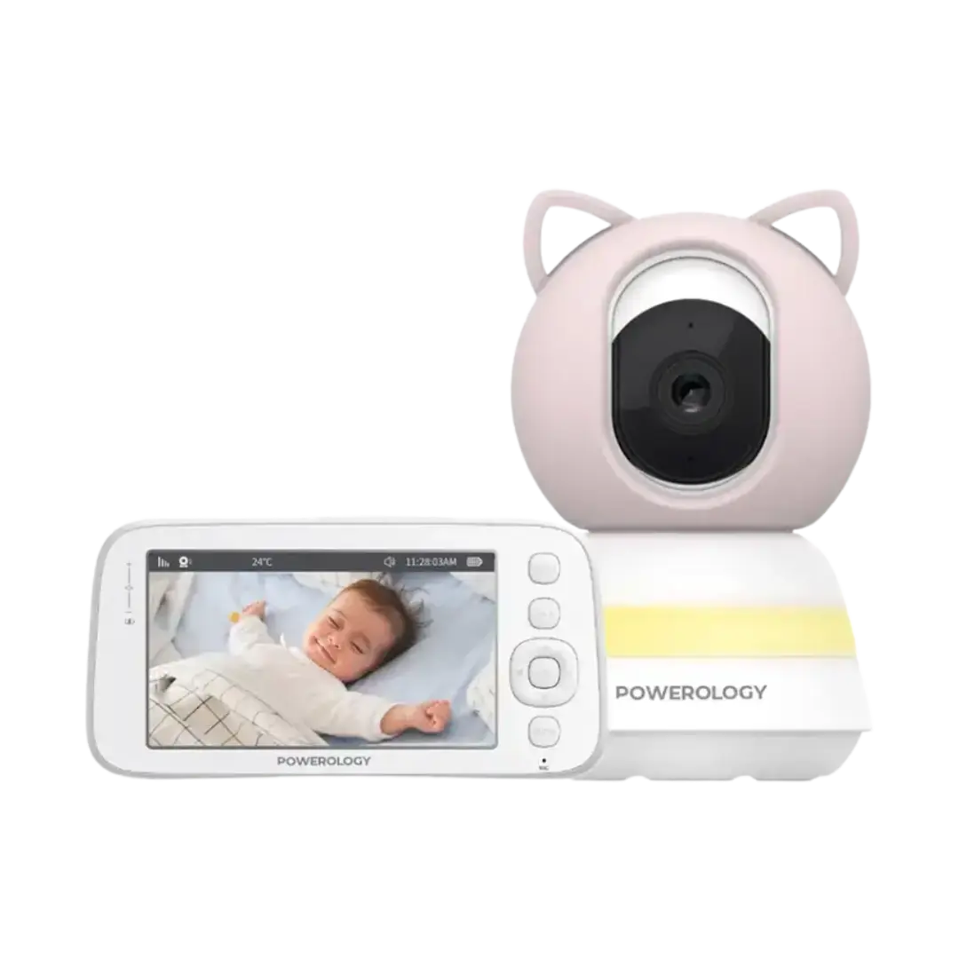 Powerology Monitor App Baby Camera Blue Pink