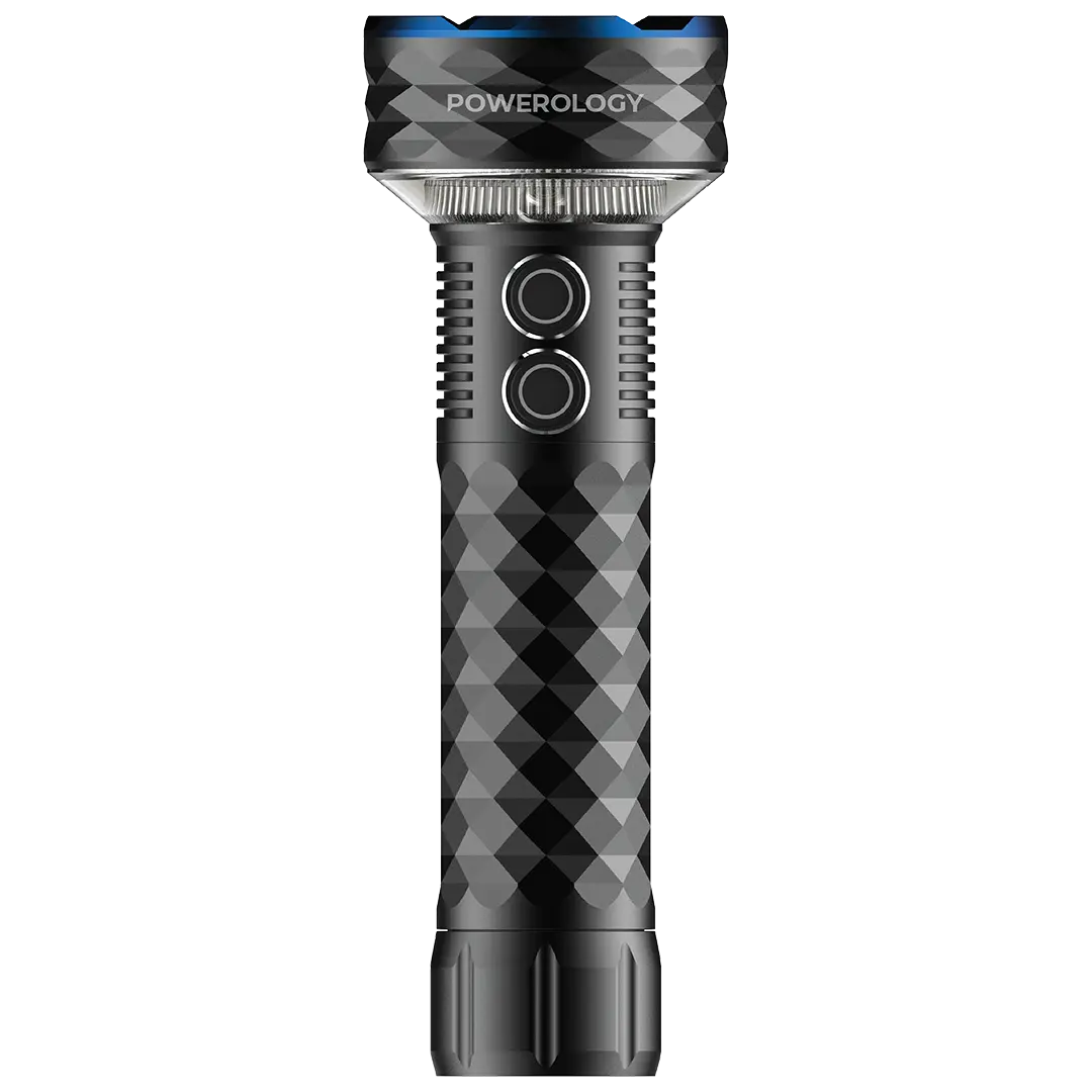 Powerology Lumos 4000mAh Work Light with Laser Black
