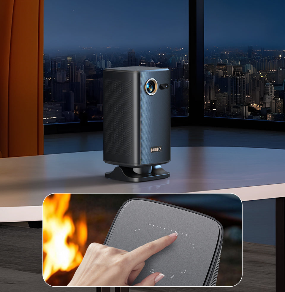 Byintek P70X Mini Projector 10000 mAh