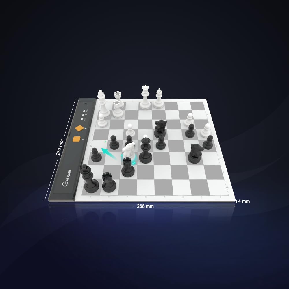 Chessnut Smart Chessboard with Storage Bag Chessnut Go Ultimate Portable Travel Electronic Chessboard