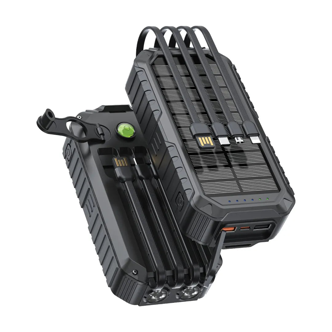 Green Lion Solar Mate Power Bank 20000mAh Black