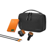 Powerology Nirvano 5 in 1 Power Travel Kit Black Orange