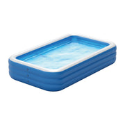 Green Lion Inflatable Swimming Pool - Blue