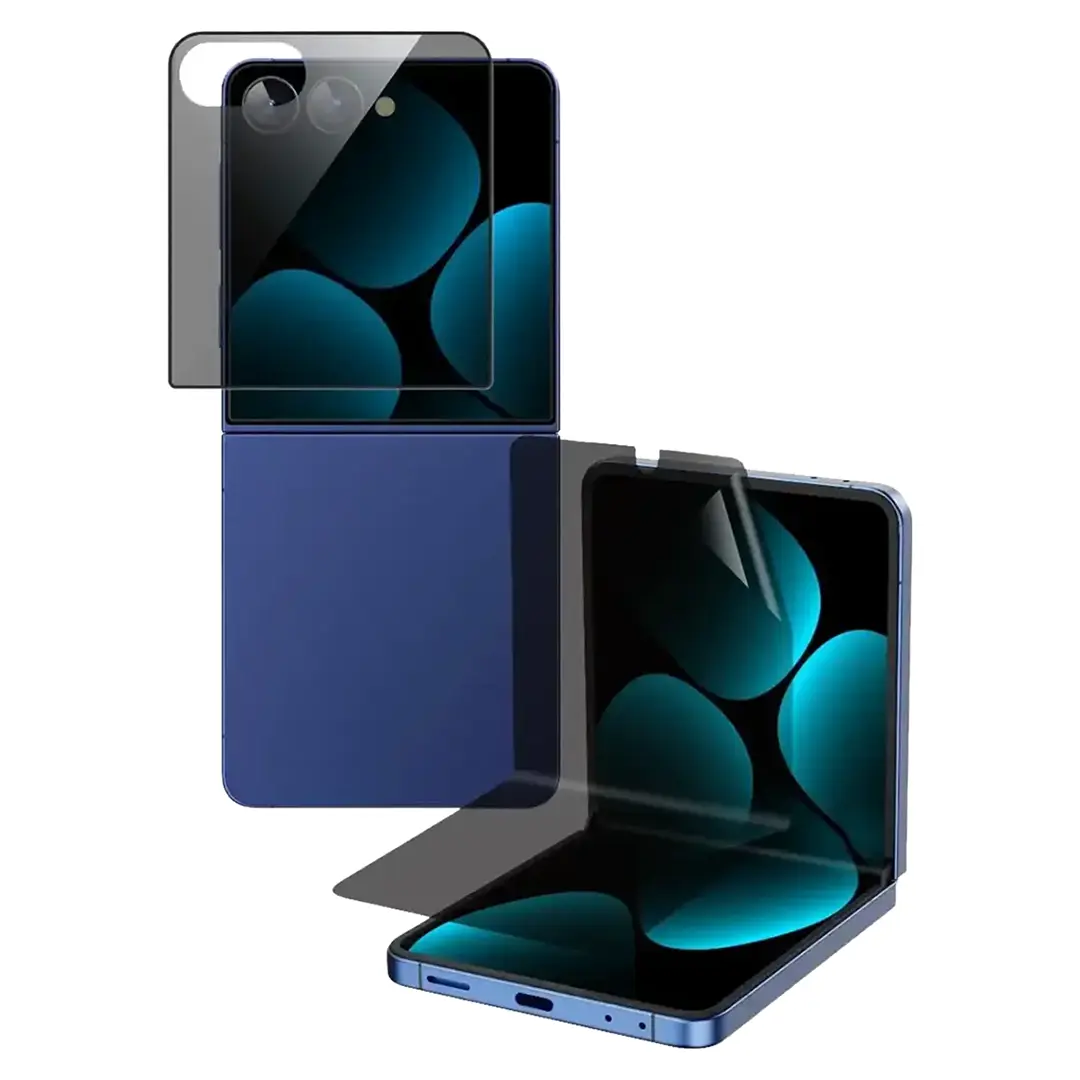 Green Lion Flip Protection Pack Front Glass Inside Epu Film for Z Flip 7 Clear
