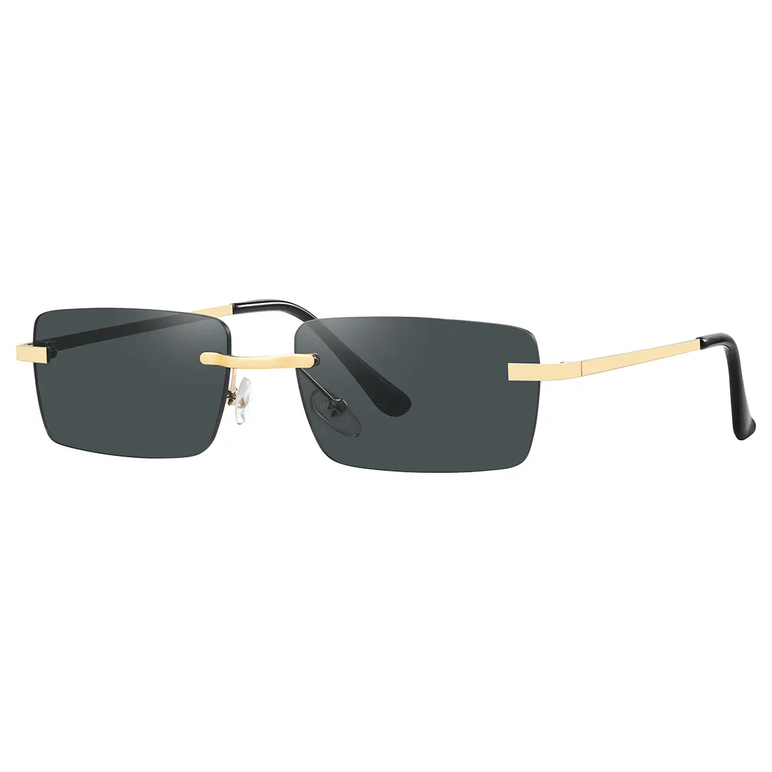 Green Lion Vallegio Sunglasses Black