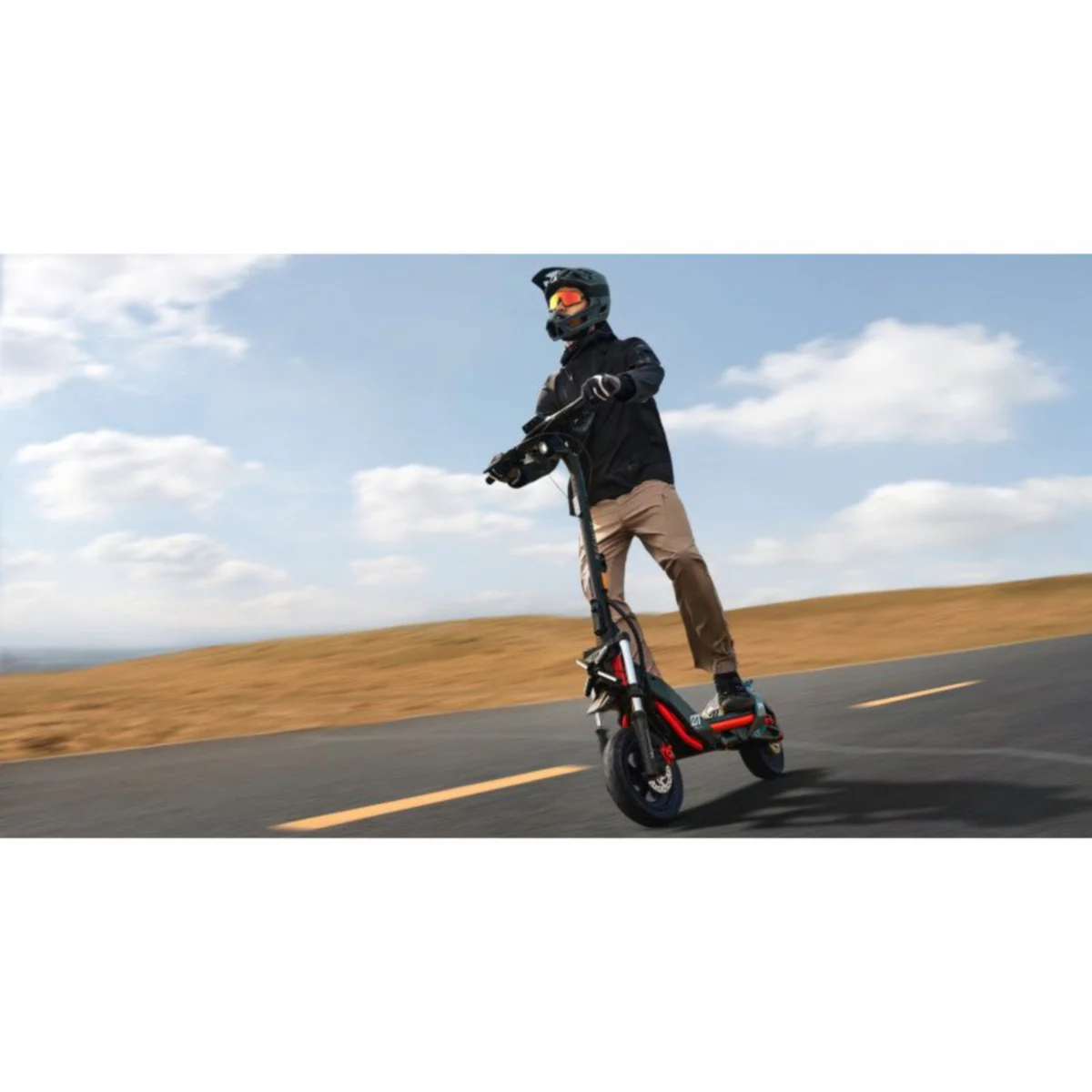 سكوتر كهربائي سيجواي ناين بوت زد تي 3 برو Segway NineBot Super Scooter ZT3 Pro