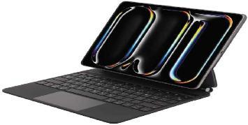 لوحة مفاتيح ليفيلو AeroBoard اللاسلكية لآيباد Pro ‏2024 – أسود – تفاصيل المنتج والعبوة