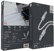كابل ليفيلو Luno من USB-C إلى USB-C بقدرة 100 واط – متر واحد – تفاصيل المنتج والعبوة